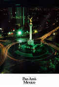 Pan Am Airlines Original Travel Poster, Mexico City Photo