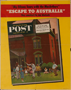 Saturday Evening Post Original Advertising Poster, September 29, 1951