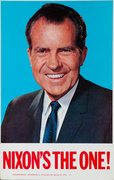 Nixon's the One Original Campaign Poster
