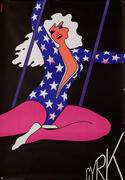 Cyrk Polish Circus Original Vintage Poster Star Spangled Costume