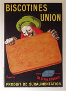 Biscotines Union Original Vintage Advertising Poster