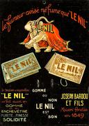 Le Nil small card Original Advertising Display