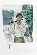 Container Corporation of America Original Public Relations Poster Henry David Thoreau