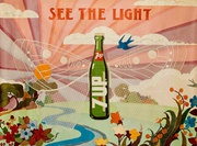 See The Light Original 7Up Advertising poster