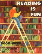 Book Week 1952 Original Literacy and Reading Poster