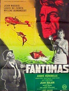 Fantomas Original Vintage Movie Poster