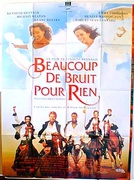 Much Ado about Nothing Original French Movie Poster
