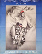 Cannes Film Festival Original Vintage Movie Poster 1989