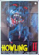 The Howling II  Original Vintage Movie Poster Italian Release