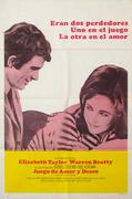 The Only Game in Town Original Vintage Movie Poster Spanish Release