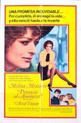 Promise At Dawn Original Vintage Movie Poster Spanish Release