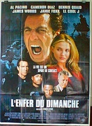 Any Given Sunday Original French Movie Poster