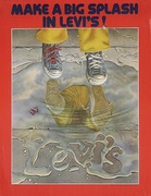 Make a Big Splash in Levi's Original Advertising Poster 