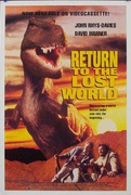 Return to the Lost World Video release Original Vintage Movie Poster