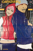 Levi's Silver Tabs Blue Jeans American Advertising Poster Candizzy