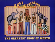 The Greatest Show of Worth Levi's Pants Original Advertising Poster 