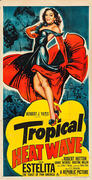 Tropical Heatwave  B Vintage Original Movie Poster 3 Sheet