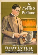 The Lion's Den Original Silent Movie Poster