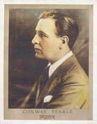 Silent Movie Original Vintage Advertising Portrait Conway Tearle