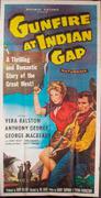 Gunfire at Indian Gap  B Vintage Original Movie Poster 3 Sheet