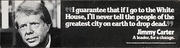 Jimmy Carter Original Campaign Poster I guarantee ...
