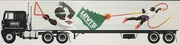 Levi's Pants Original Advertising Poster racketball truck