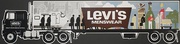 Levi's Pants Original Advertising Poster menswear die cut
