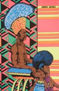 Addis Ababa Original Velver Black Light Poster