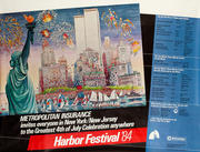 [[New York]] City (NYC) Harbor Festival Poster 1984 Vintage 