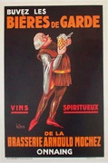 Bieres de Garde Original Vintage Advertising Poster