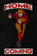 Original Early 1920's [[Football]] Poster Home Coming