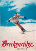 Breckenridge Colorado Original Vintage [[Ski]] Poster
