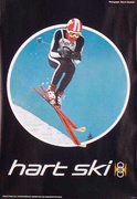 Hart [[Ski]]s Original Vintage [[Ski]] Poster