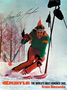 Kastle Skis Original American Ski Advertisng Poster