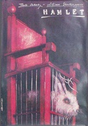 Hamlet Original Vintage Polish ShakespeareTheatre Poster