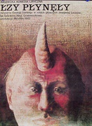 Lzy Plynely Original Vintage Polish Film Poster