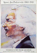 Jan Paderewski 1860-1941 Original Vintage Polish Music Poster