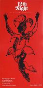 12th Night, The Repertory Theater of Lincoln Center Original American Theater Poster
