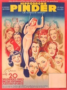 20 Splendid Girls Original Vintage Show Poster