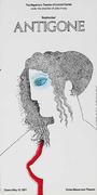 Antigone The Repertory Theater of Lincoln Center Original AmericanVivian Beaumont Theater Poster