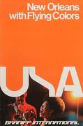 Braniff International USA New Orleans Original Travel Poster