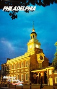 Midway Airlines Philadelphia Original Travel Poster