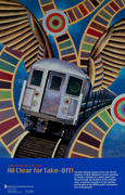 Original Arts for transit Poster All Clear For Take Off