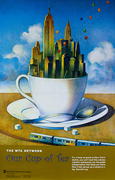 Original Arts for Transit Poster Cup of Tea  
