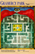 Original Arts for Transit Poster Gramercy Park