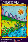 Original Arts for Transit Poster Riverside Park