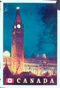 Canada Travel Poster photo of parliment