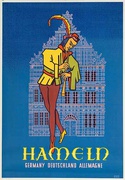 Hamlin Original Vintage German Travel Poster