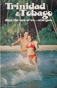 Trinidada and Tobago Original Travel Poster Just the two of us� and you