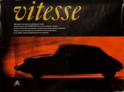 Citroen DS Vitess Original Advertising Poster